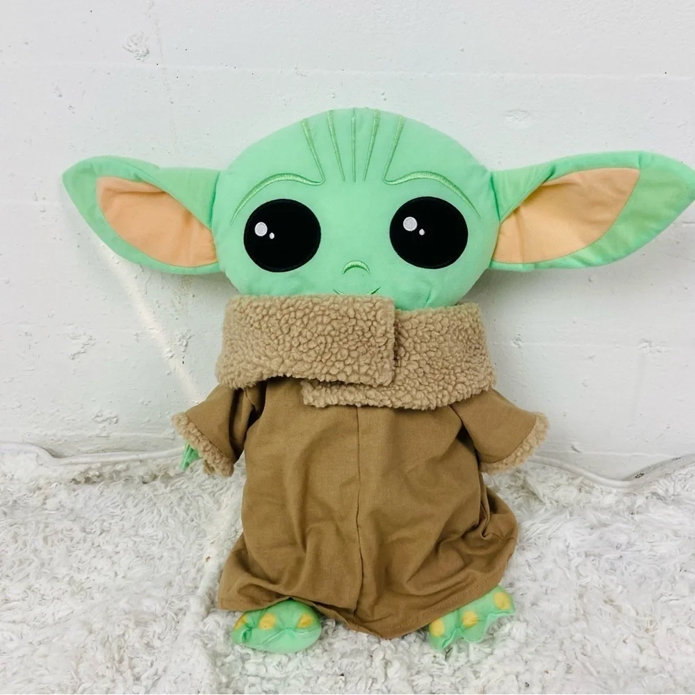 Star Wars baby Yoda Green and Tan Plush Toy
